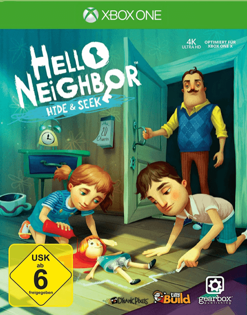 Hello Neighbor Hide & Seek box art for Xbox One